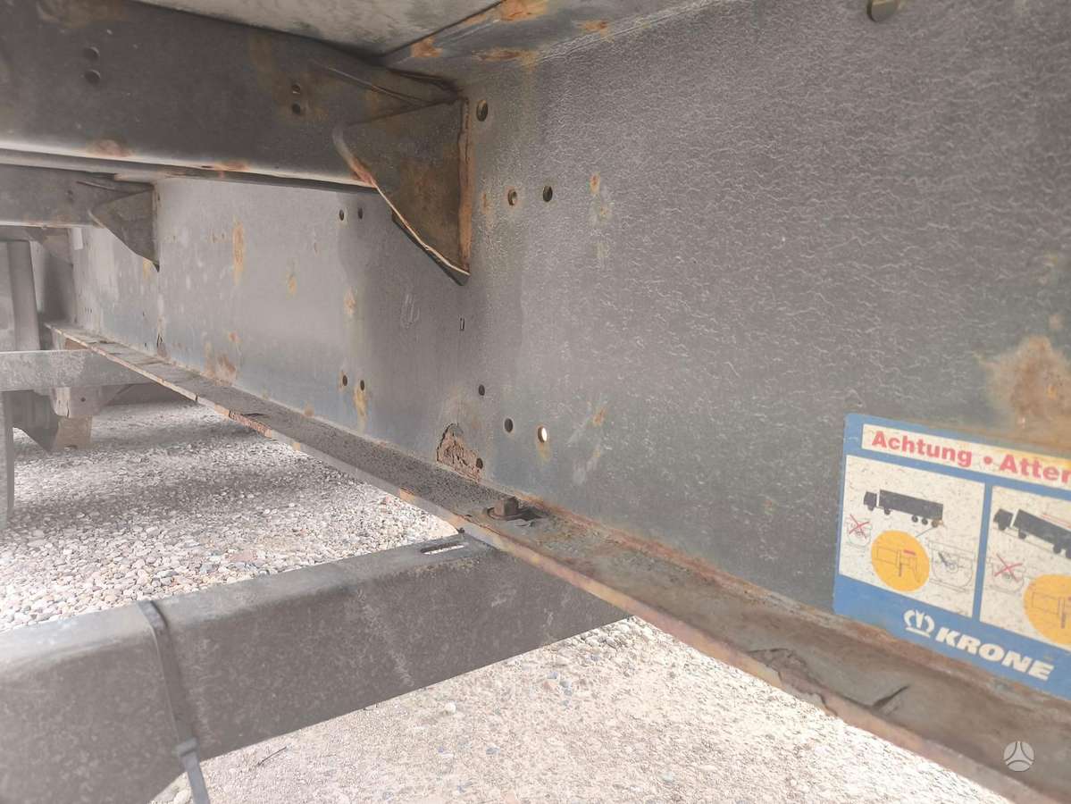 Krone SAF, užuolaidinės / tentinės