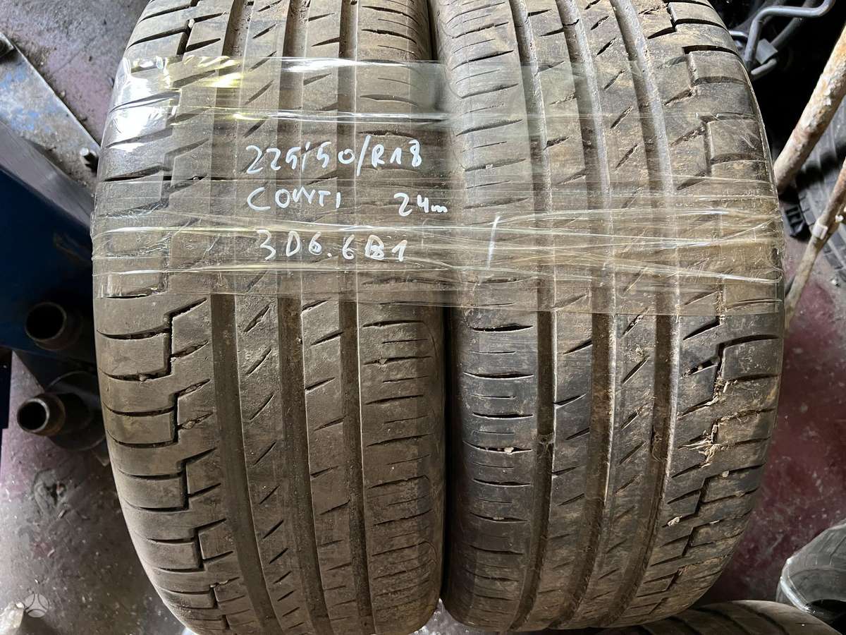 Continental, летние 225/50 R18