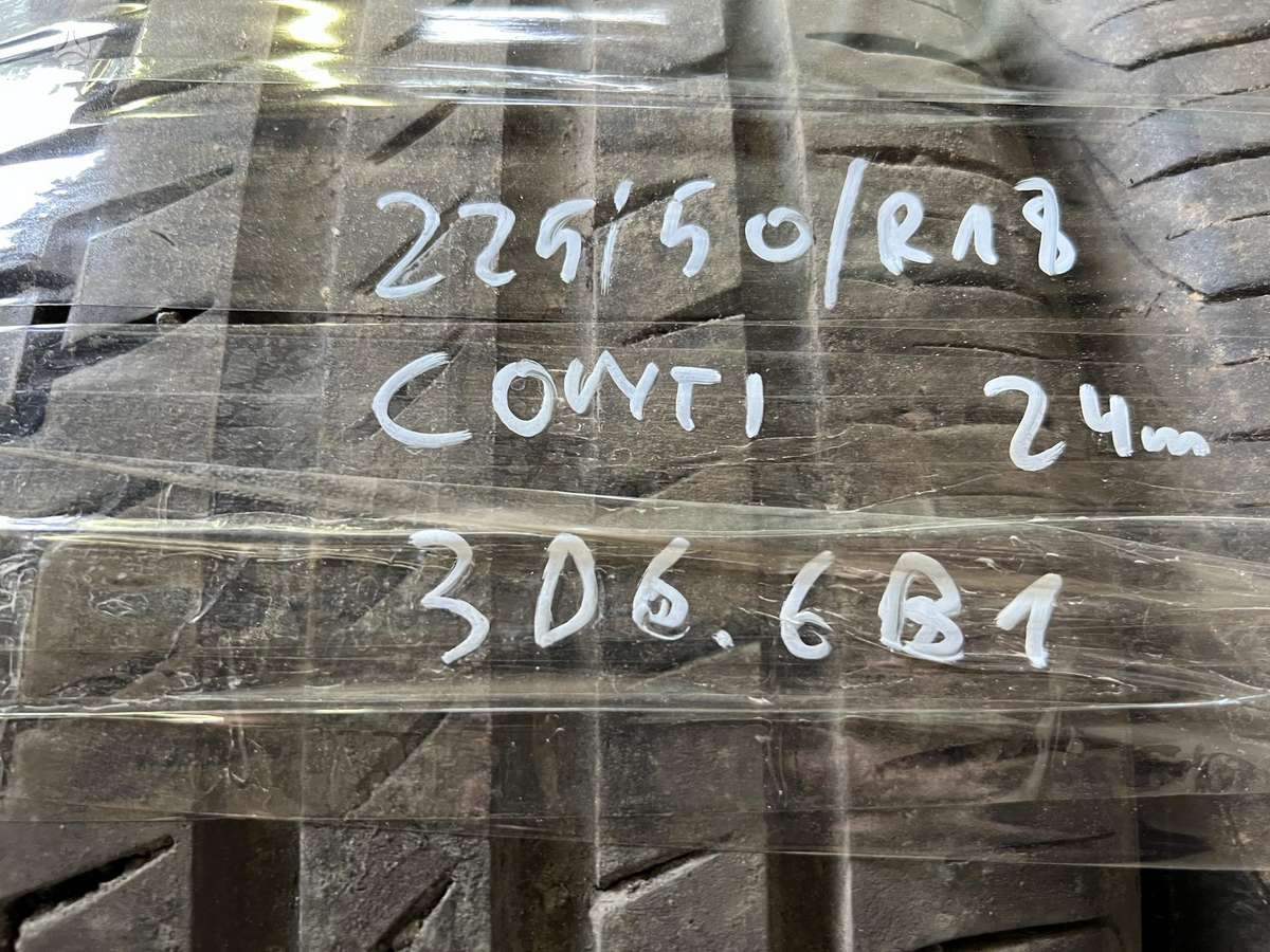 Continental, vasarinės 225/50 R18