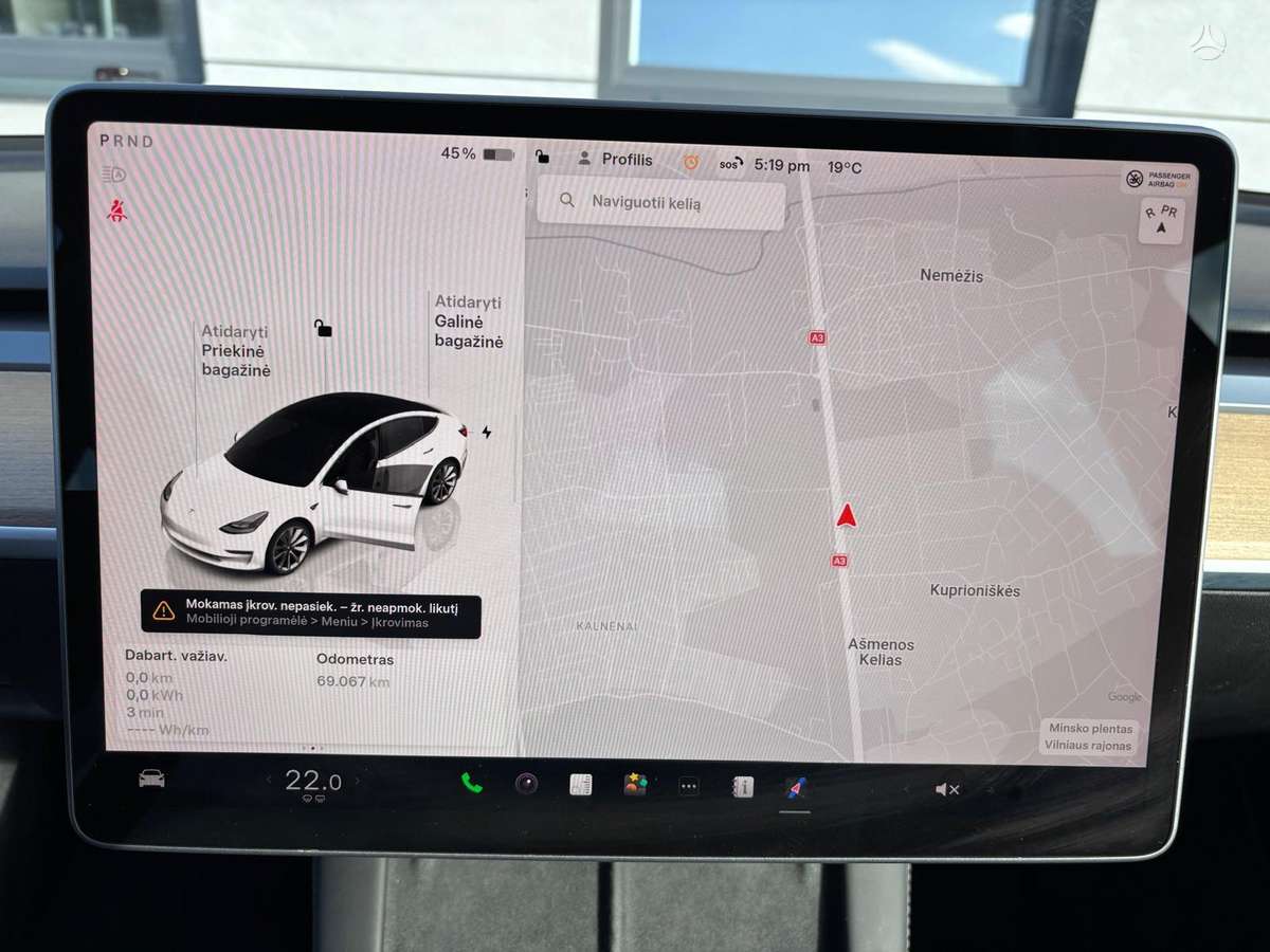 Tesla Model 3, 81 kWh, hečbekas