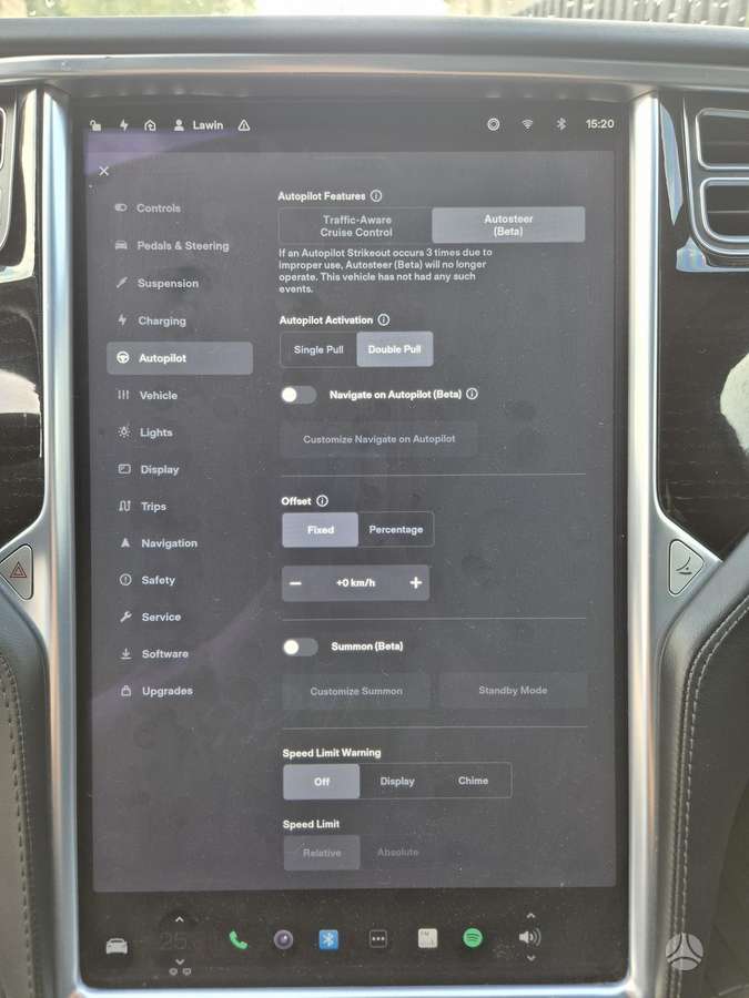 Tesla Model S, saloon / sedan