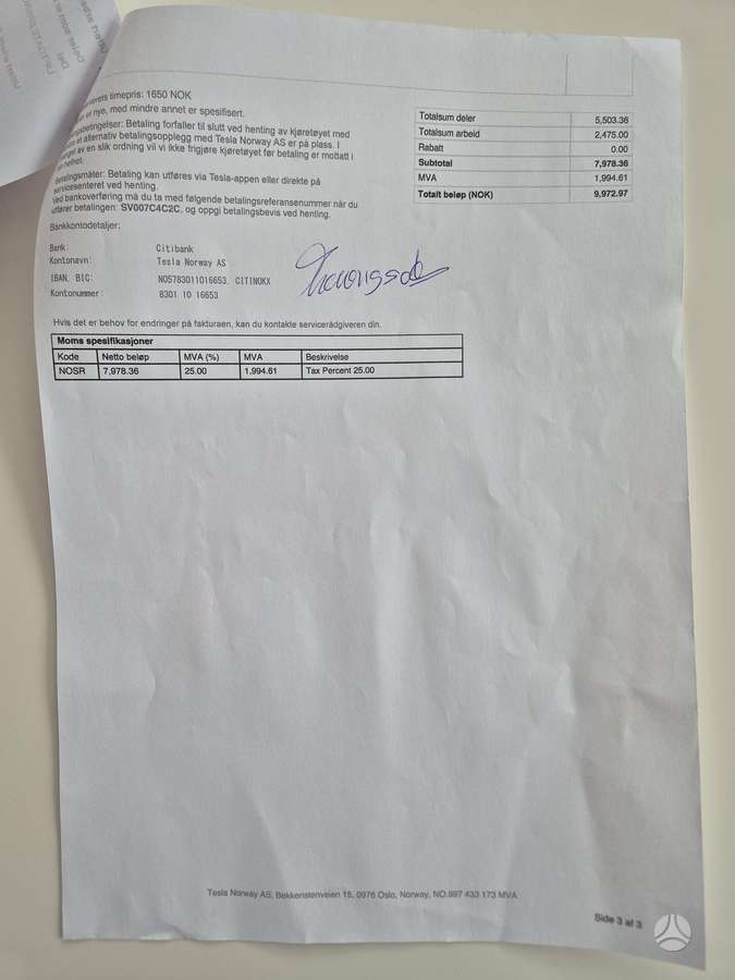 Tesla Model S, saloon / sedan