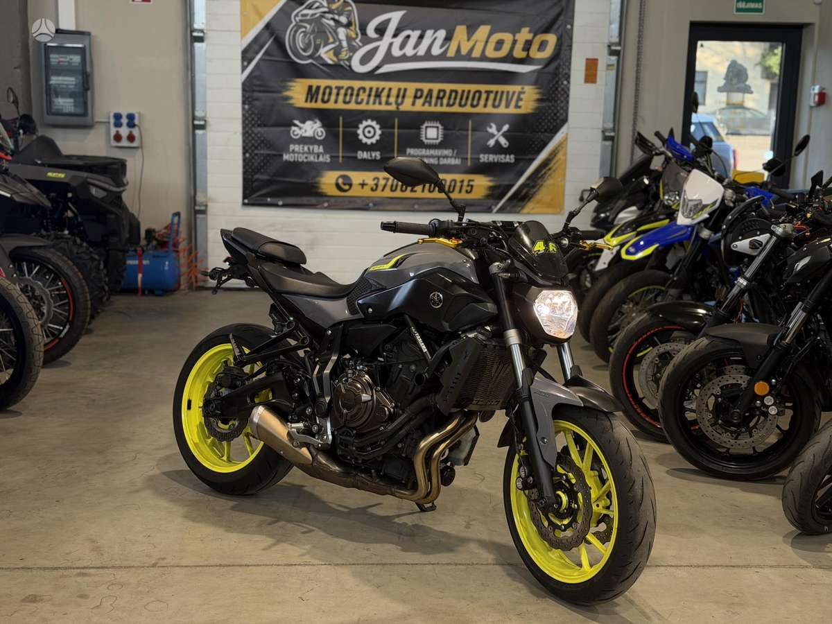 Yamaha MT 07 689cc, street / classic
