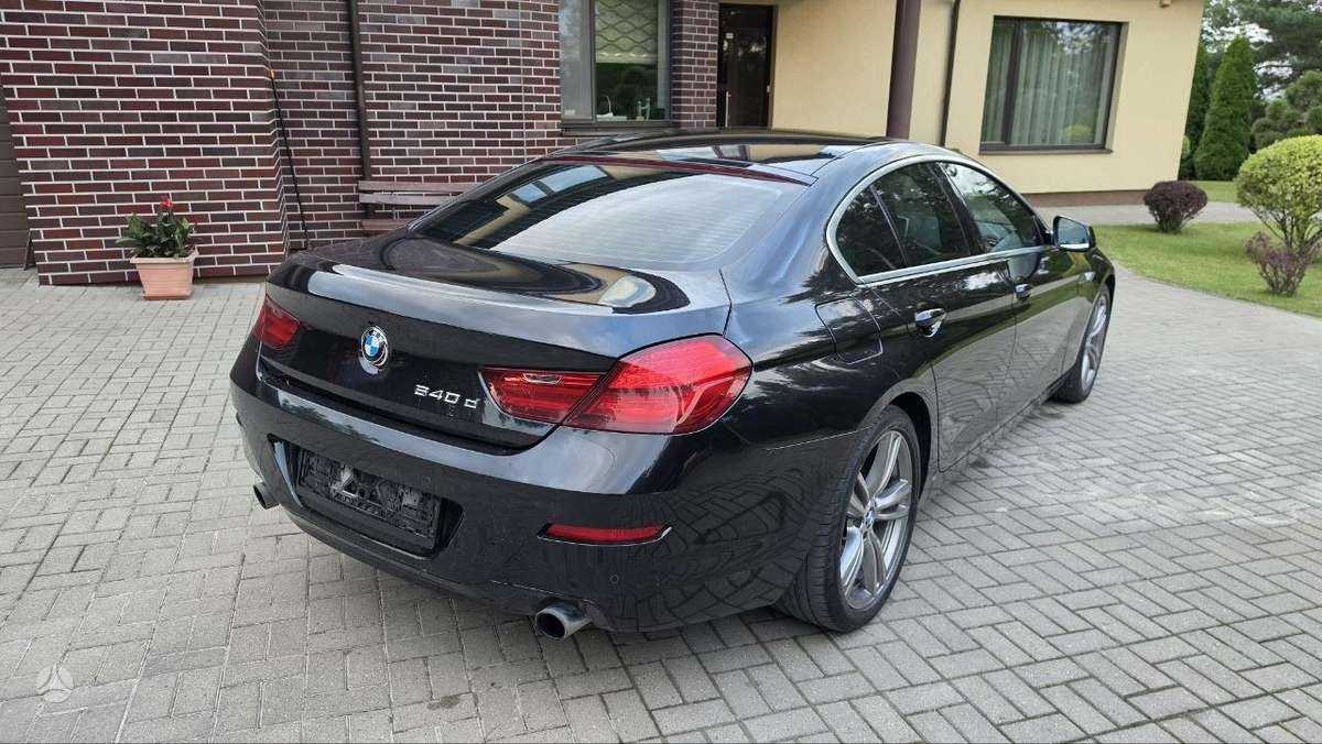 BMW 640 Gran Coupe, Седан