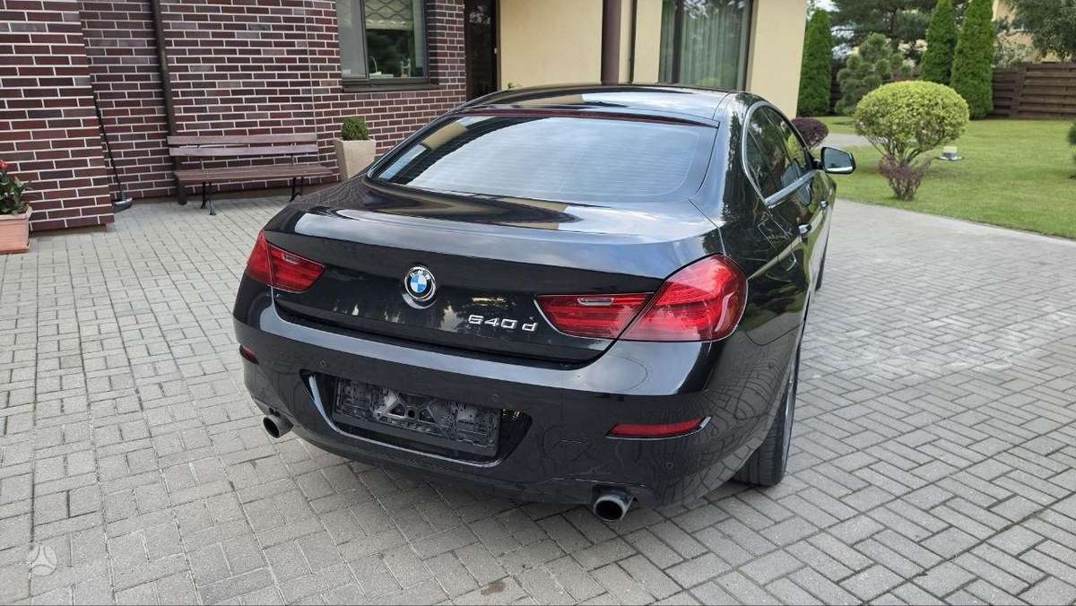 BMW 640 Gran Coupe, Седан