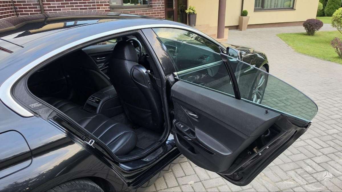 BMW 640 Gran Coupe, sedanas