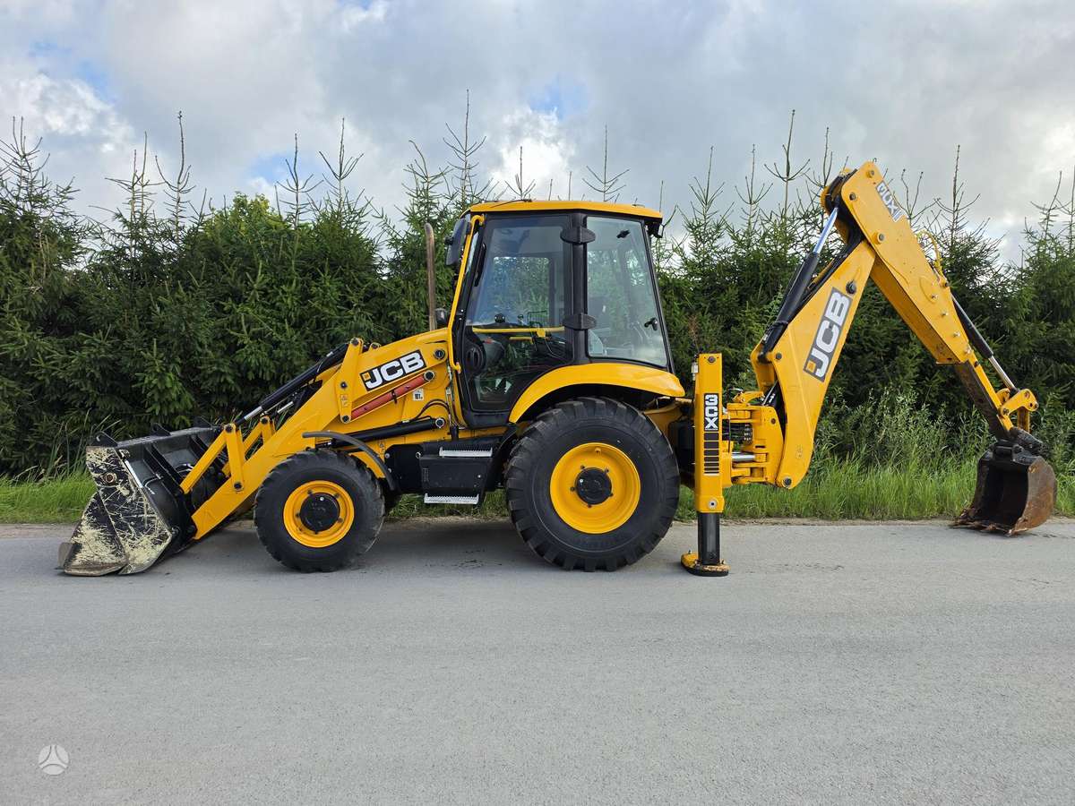 JCB 3CX, ekskavatoriniai krautuvai