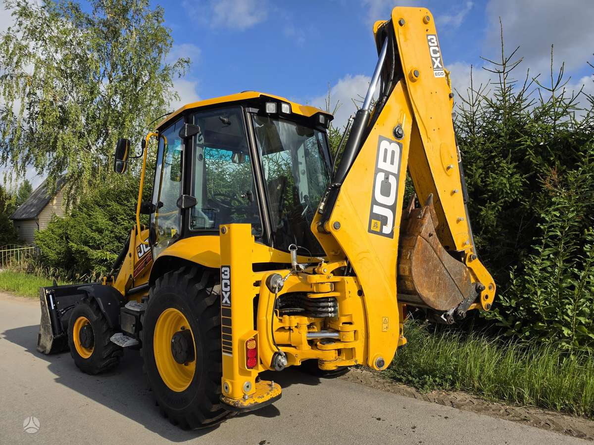 JCB 3CX, excavator loader