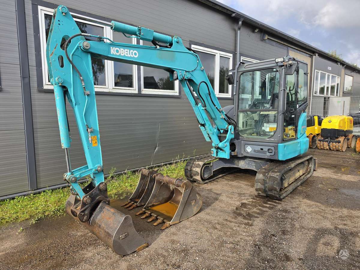 Kobelco SK55SRX-6, мини-экскаваторы