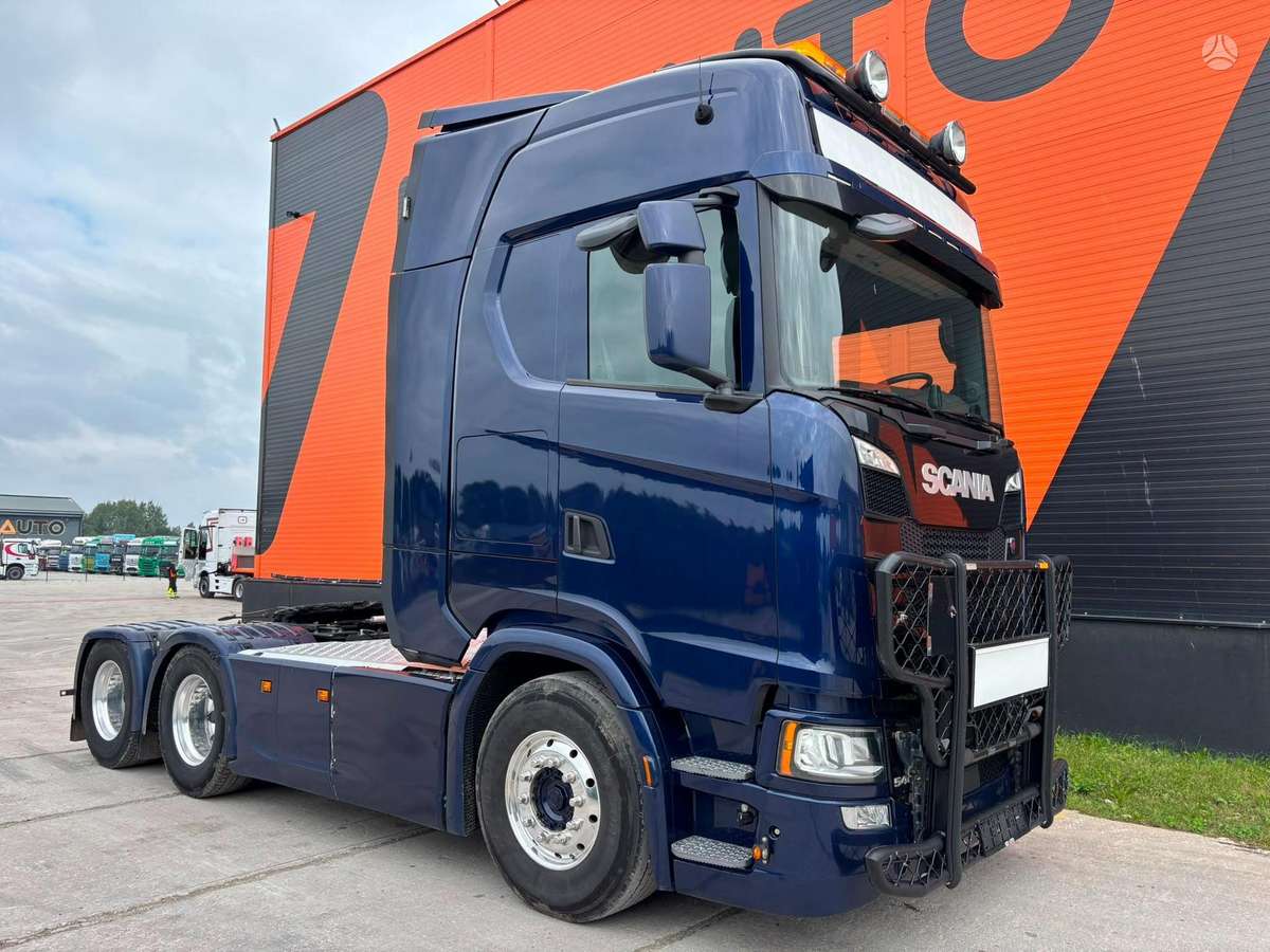 Scania S 540 6x4, single sleeper