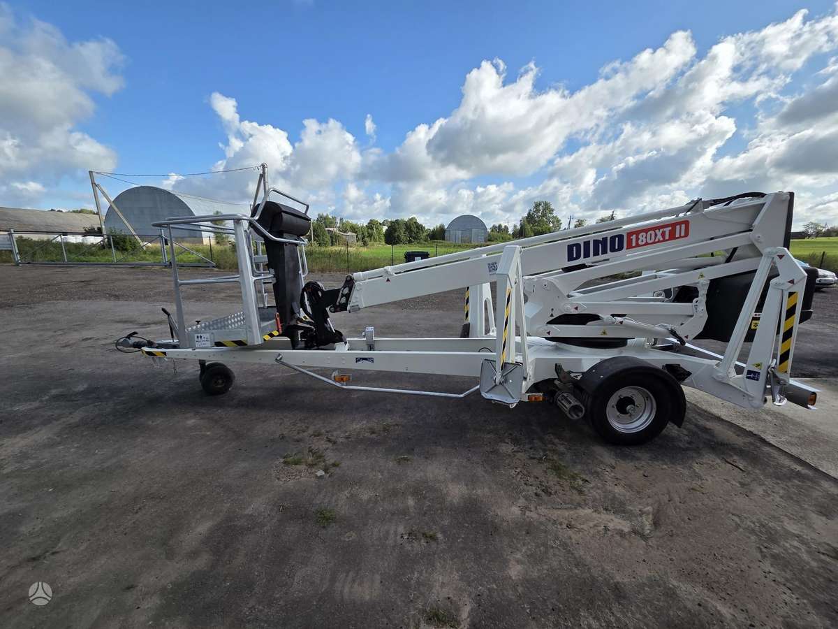 Dino 180 XT II, alkūniniai keltuvai