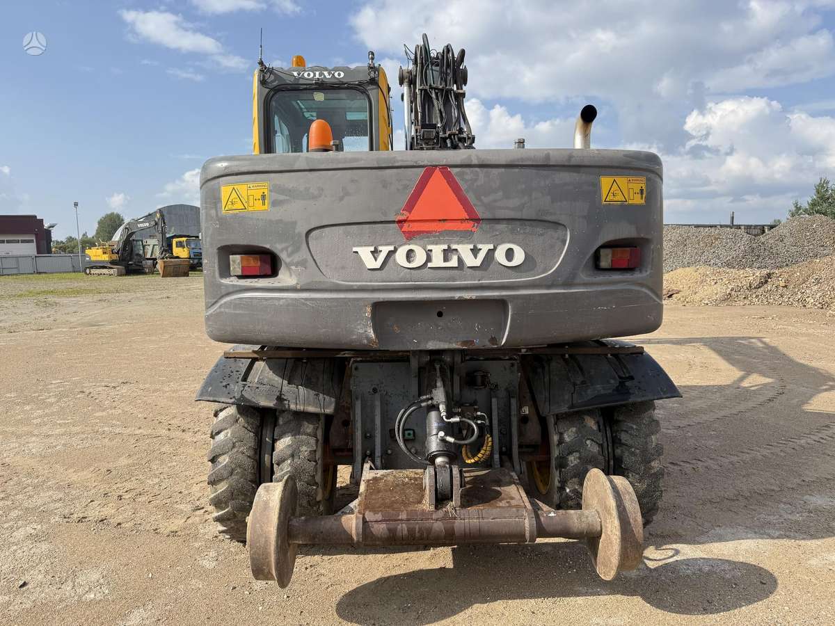 Volvo EW 140 B , ROTOTILT + RAILWAY, экскаваторы
