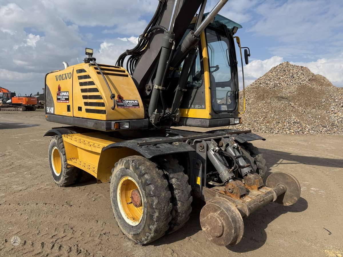 Volvo EW 140 B , ROTOTILT + RAILWAY, экскаваторы