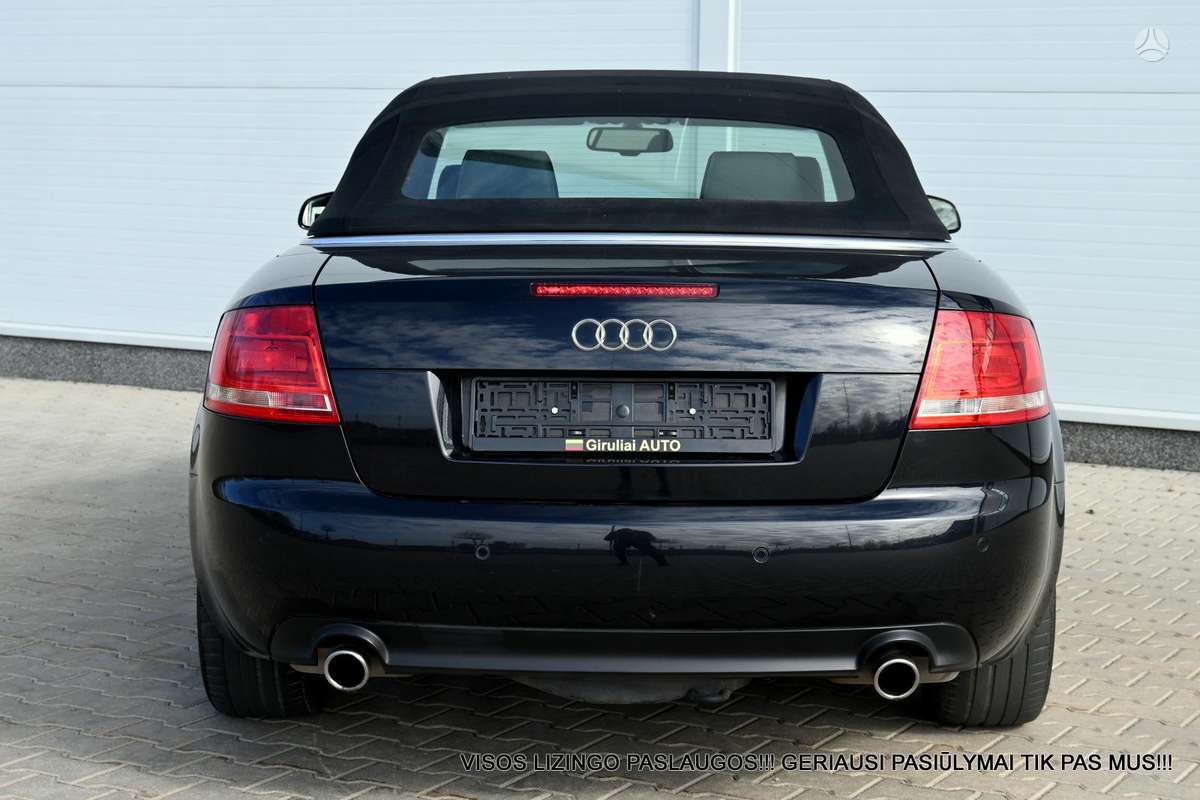 Audi A4, 1.8 l., Кабриолет