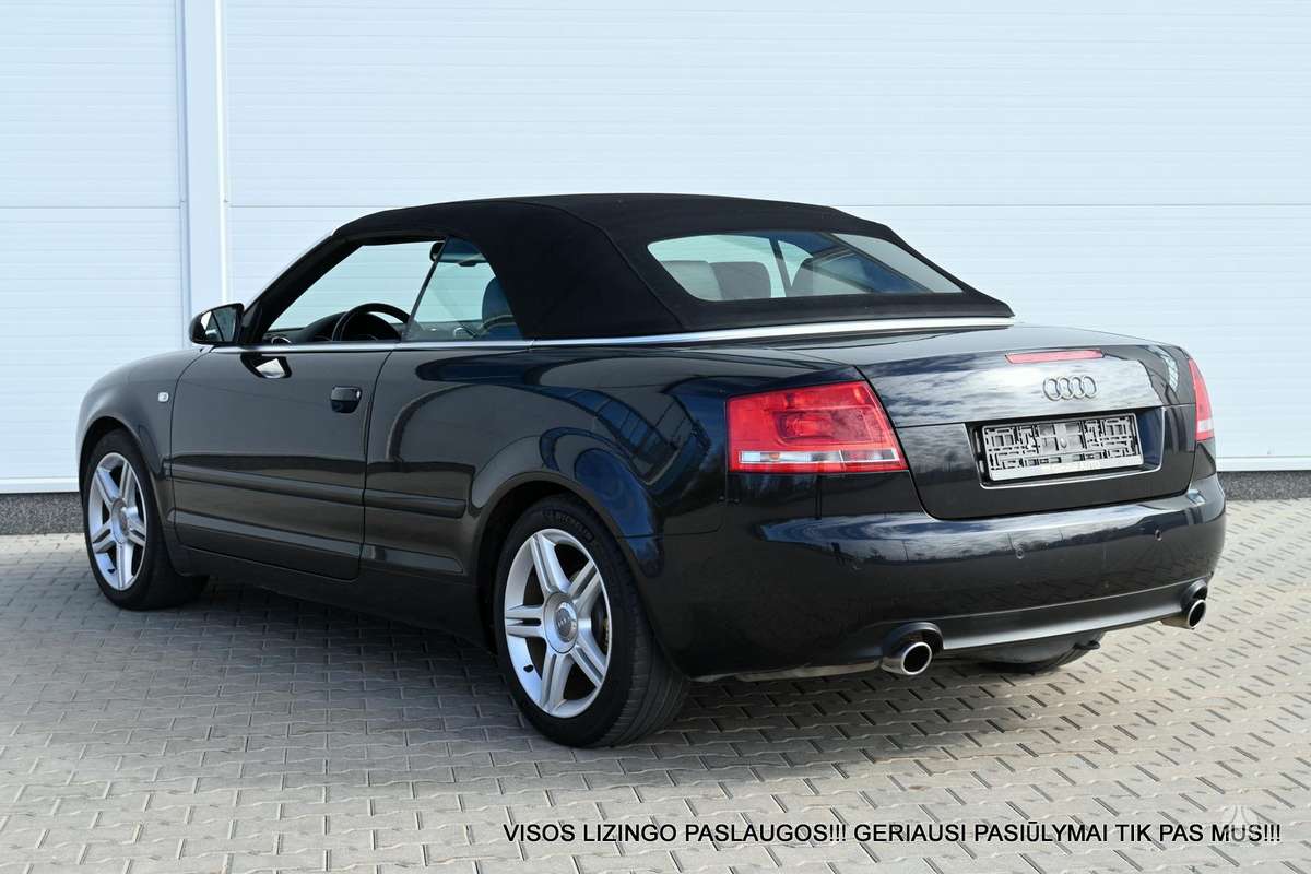 Audi A4, 1.8 l., Кабриолет