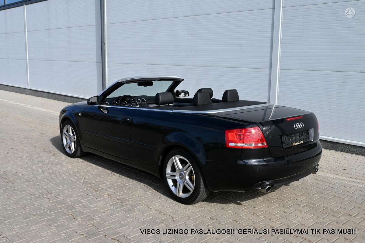 Audi A4, 1.8 l., convertible