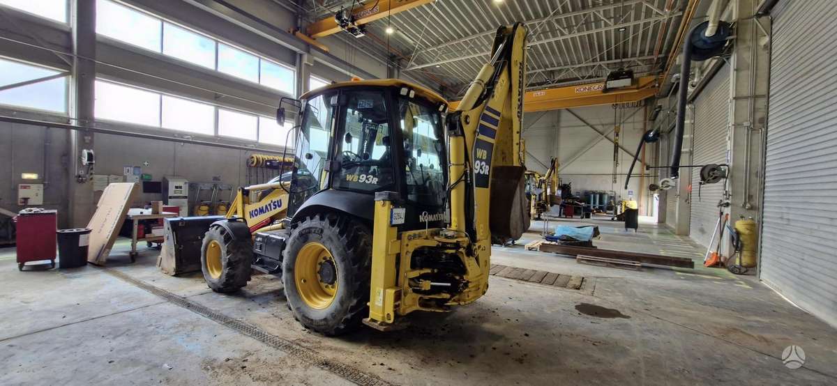 Komatsu WB98R-8, excavator loader