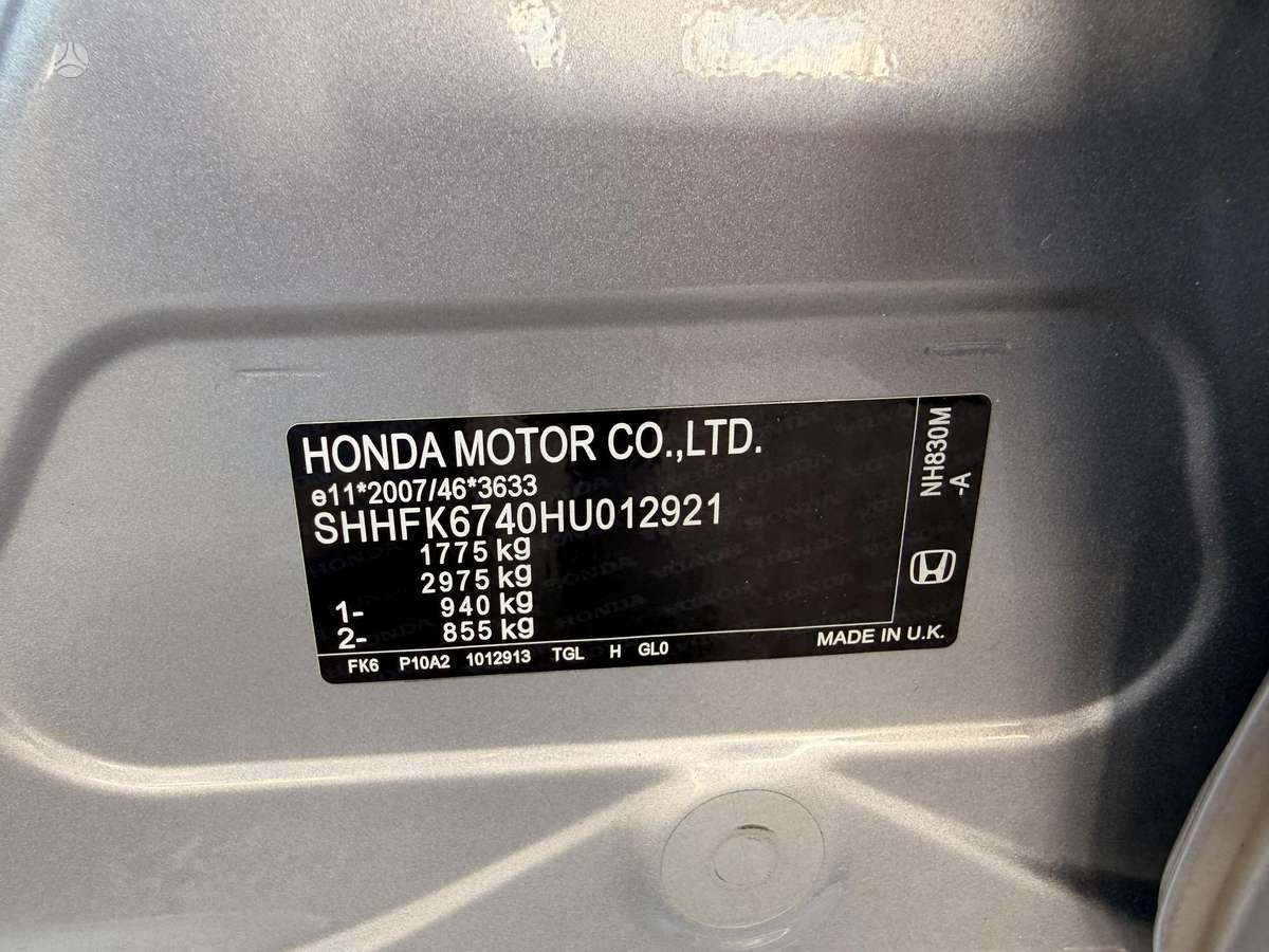 Honda Civic, 1.0 l., hatchback