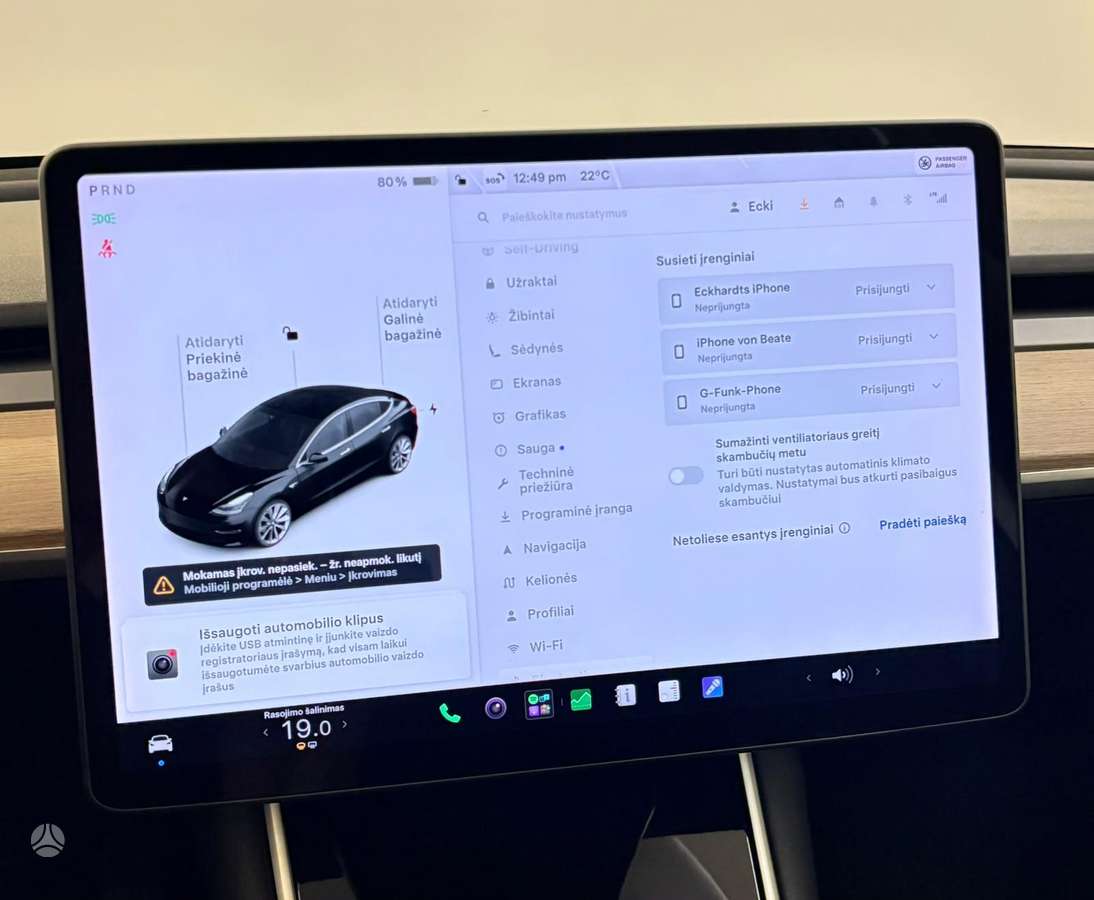 Tesla Model 3, 79 кВт·ч, Хэтчбек