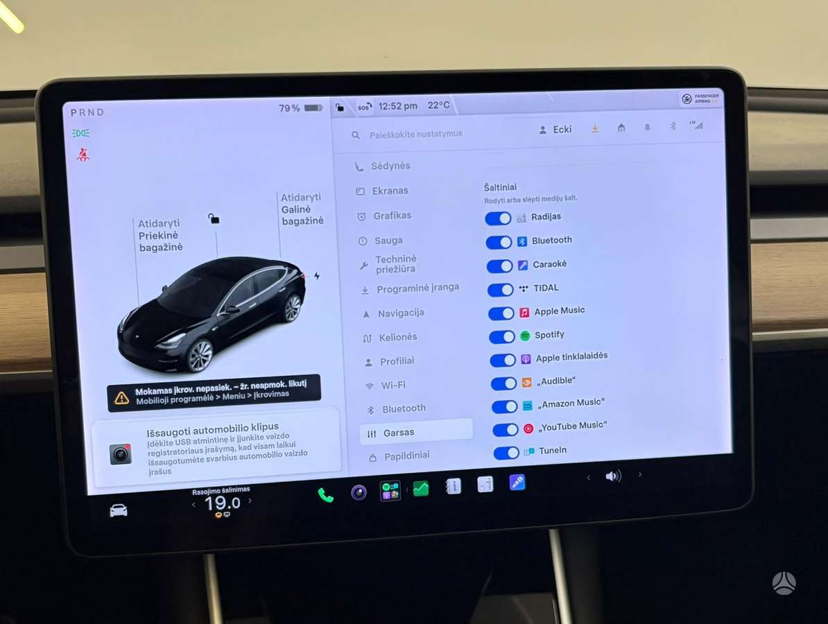 Tesla Model 3, 79 кВт·ч, Хэтчбек