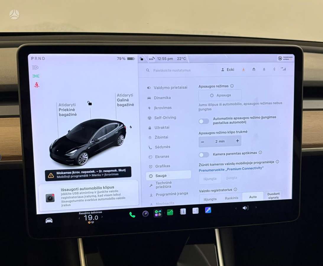 Tesla Model 3, 79 kWh, hatchback