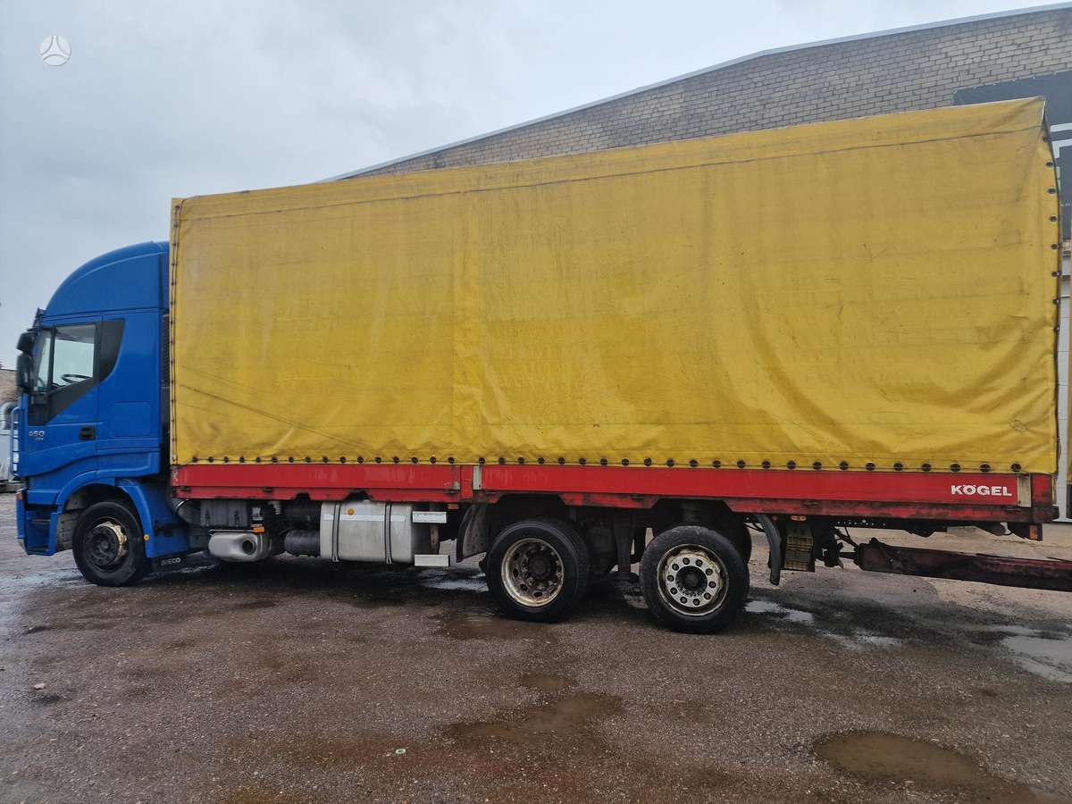 Iveco Stralis, бортовые с тентом