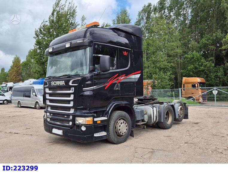 Scania R420 6x2 MANUAL, double sleeper