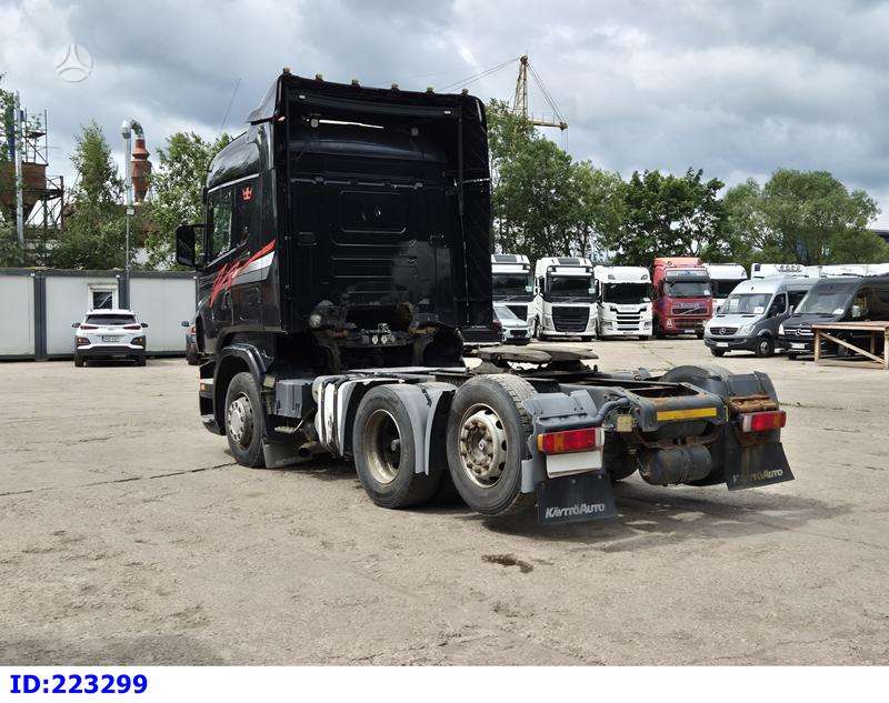 Scania R420 6x2 MANUAL, double sleeper