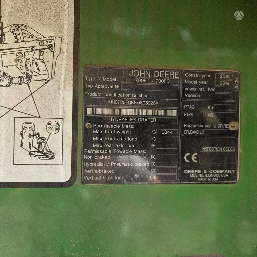 John Deere S785i, комбайны