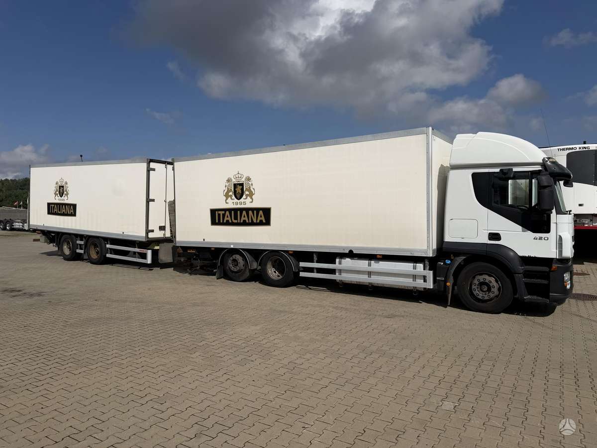 Iveco STRALIS 420, kietašoniai