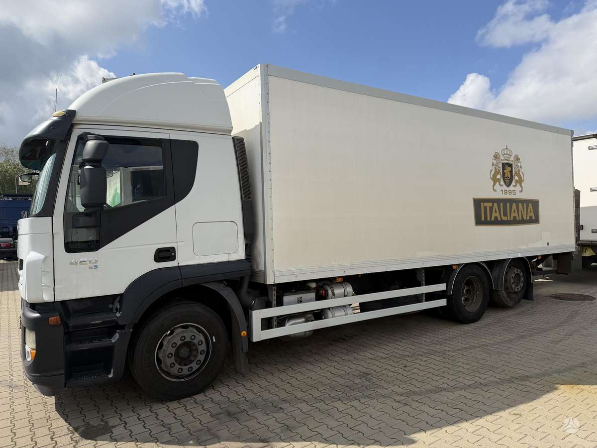 Iveco STRALIS 420, box trucks / box vans