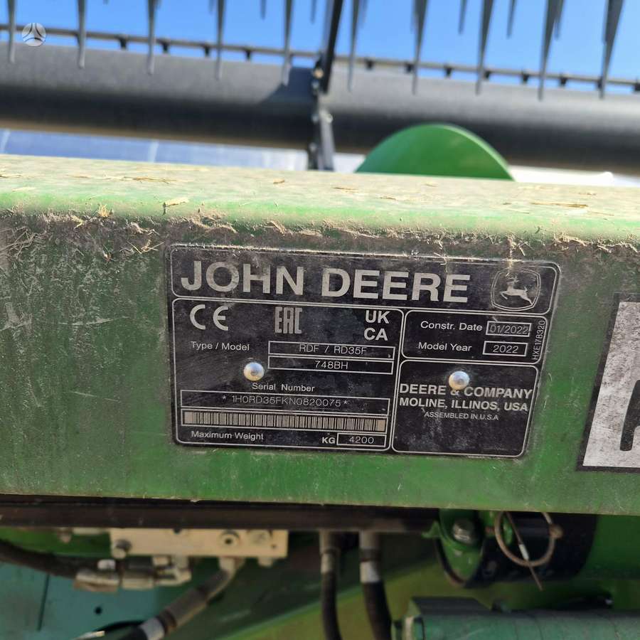 John Deere S790i, комбайны