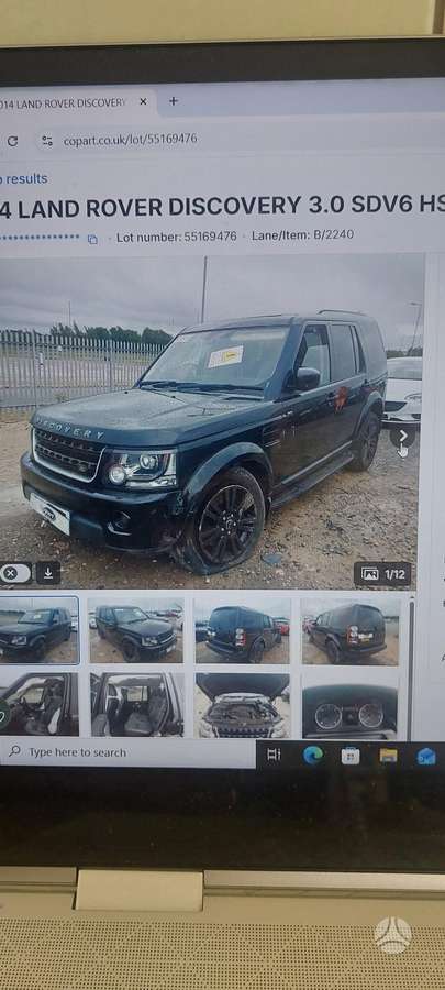 Land Rover Discovery kėbulo dalys