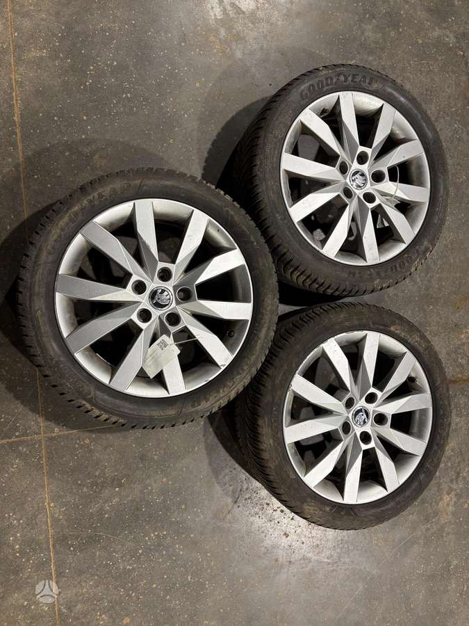 Skoda Octavia Mk3, light alloy, R17
