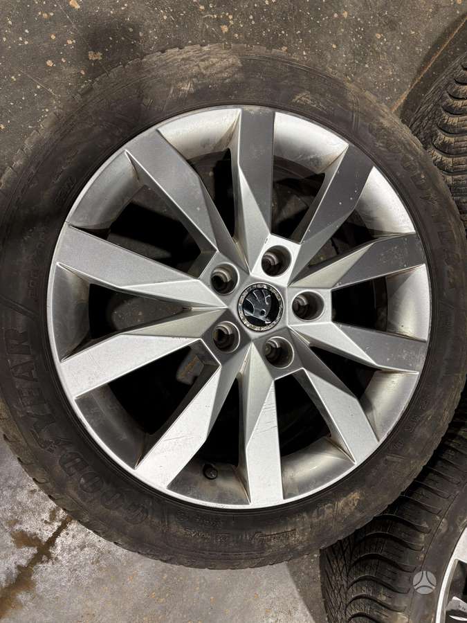 Skoda Octavia Mk3, light alloy, R17