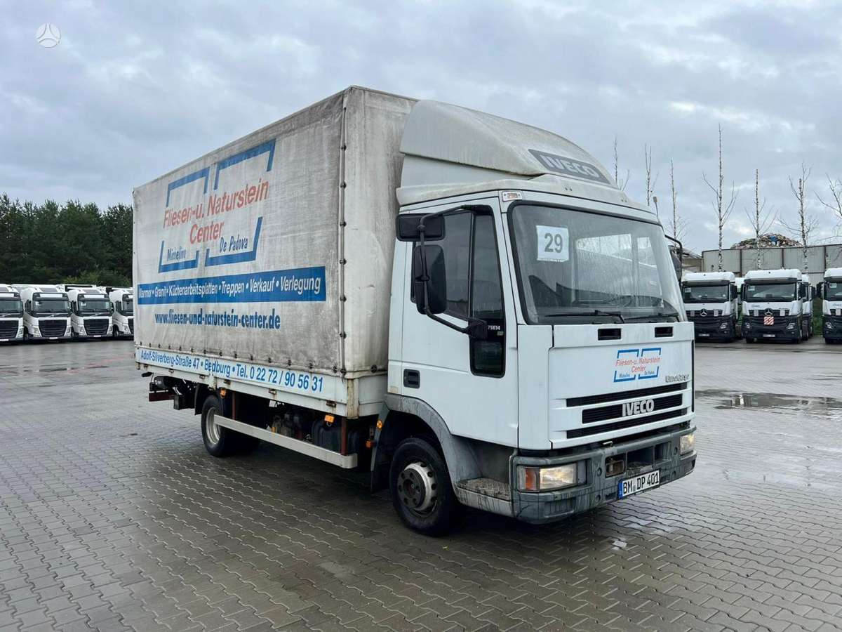 Iveco ML 75E, бортовые с тентом