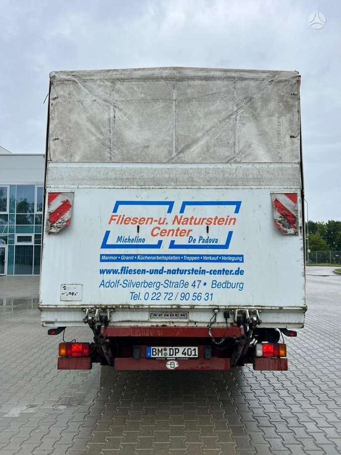 Iveco ML 75E, bortiniai su tentu