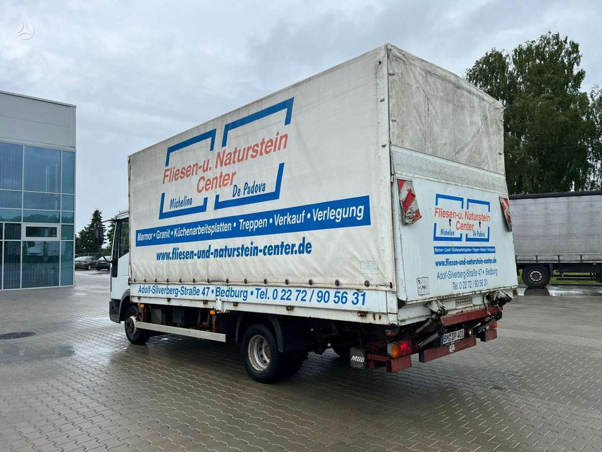 Iveco ML 75E, bortiniai su tentu