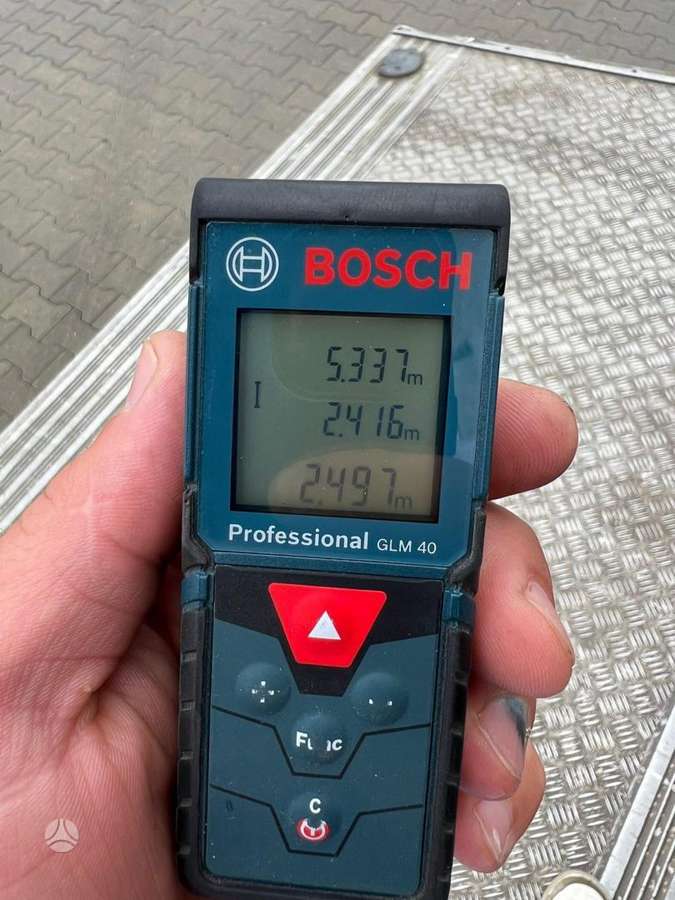 Iveco ML 75E, bortiniai su tentu