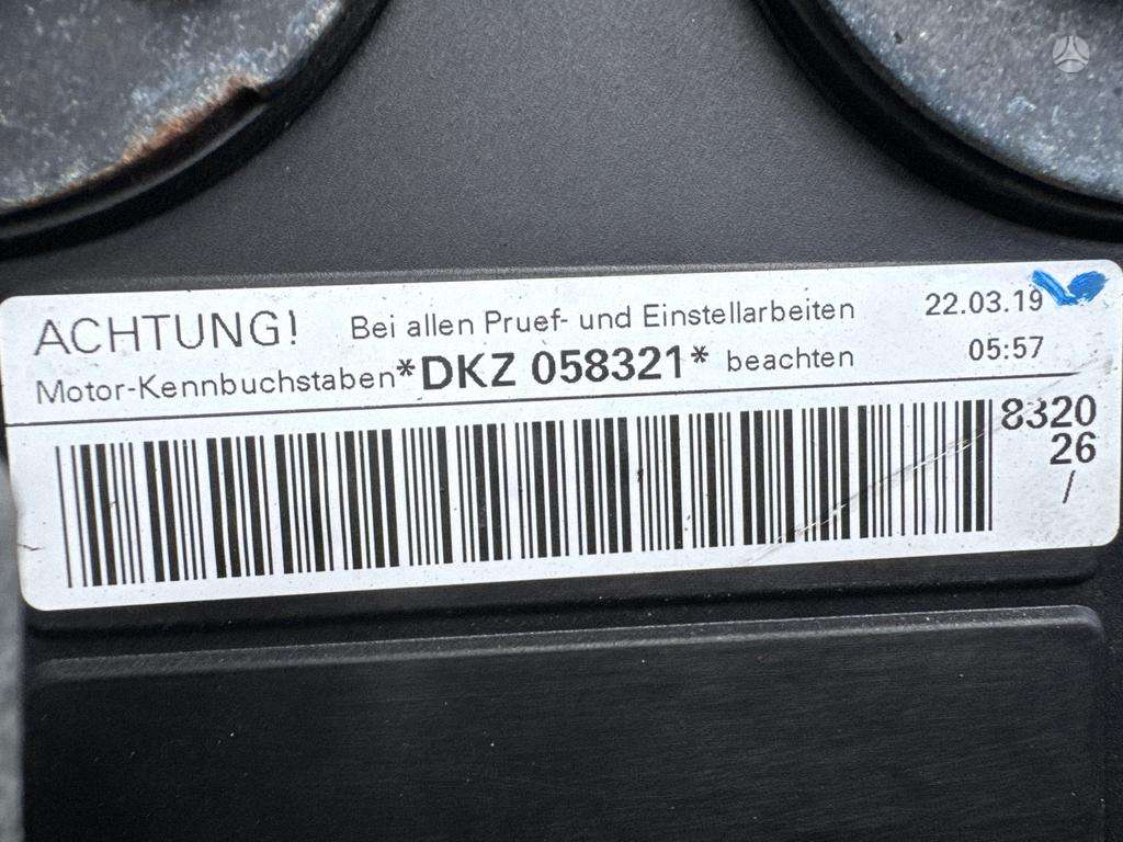 Seat Leon, DKZ, Variklio kodas dkz