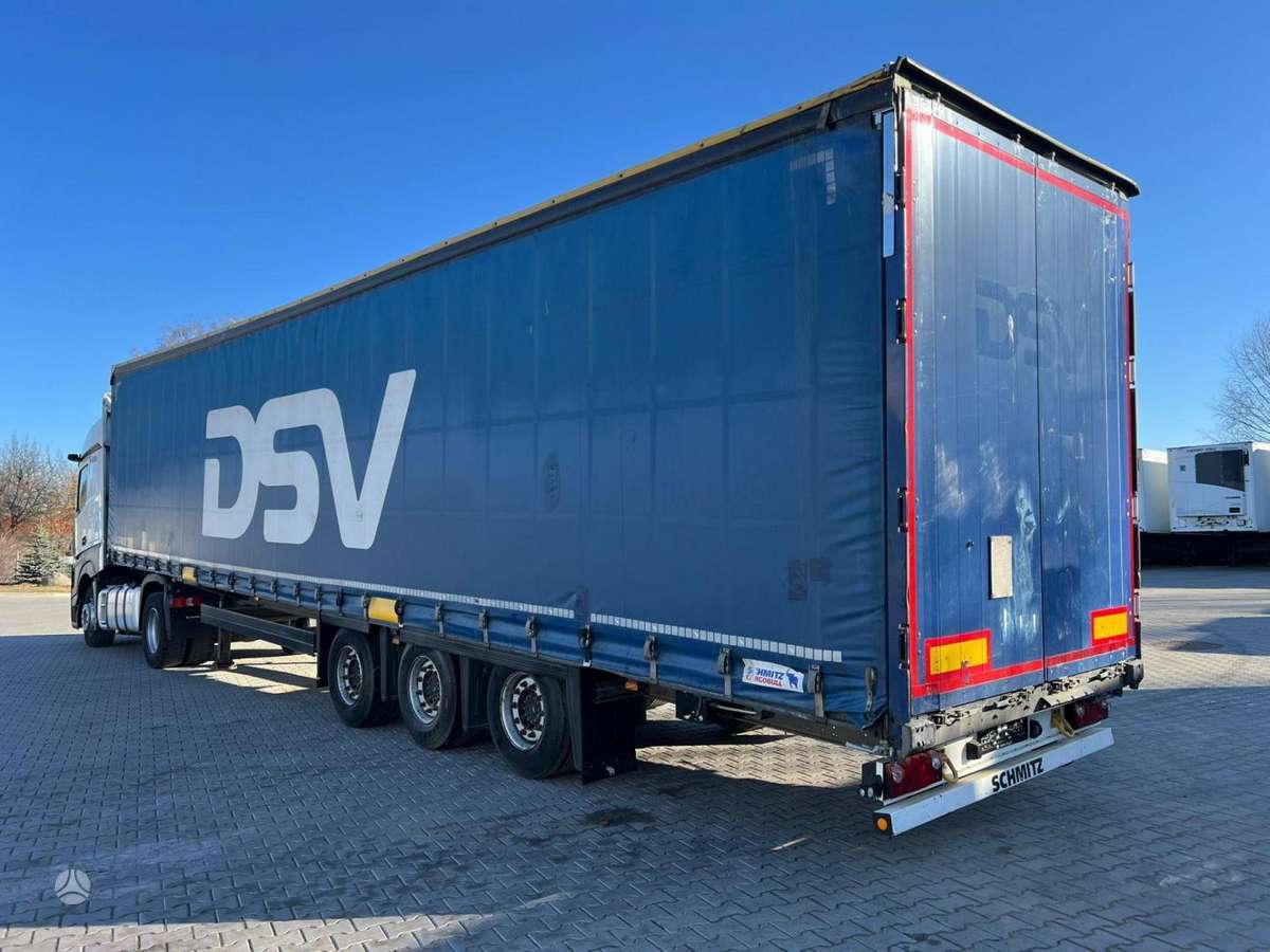 Schmitz SCS 24/L MEGA, пологовые / тентовые