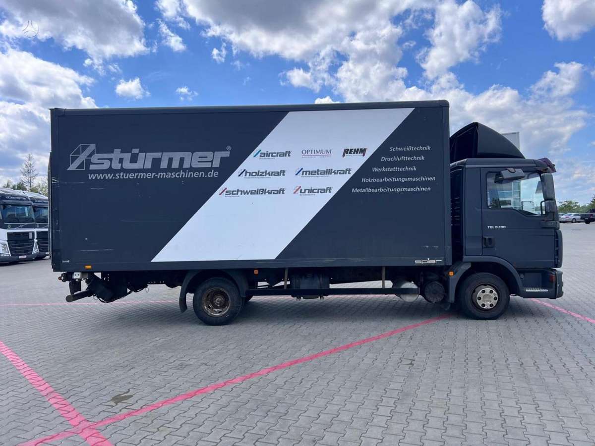 MAN TGL 8.180, box trucks / box vans