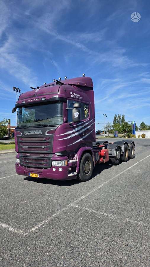 Scania R580 8X4, cab-chassis trucks