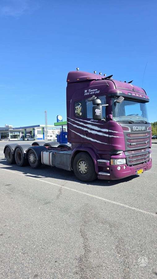 Scania R580 8X4, cab-chassis trucks