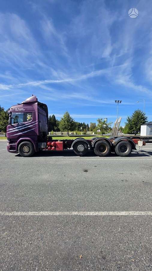 Scania R580 8X4, cab-chassis trucks