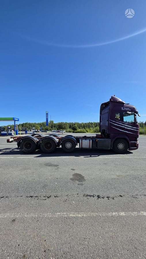 Scania R580 8X4, cab-chassis trucks