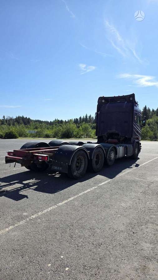 Scania R580 8X4, cab-chassis trucks