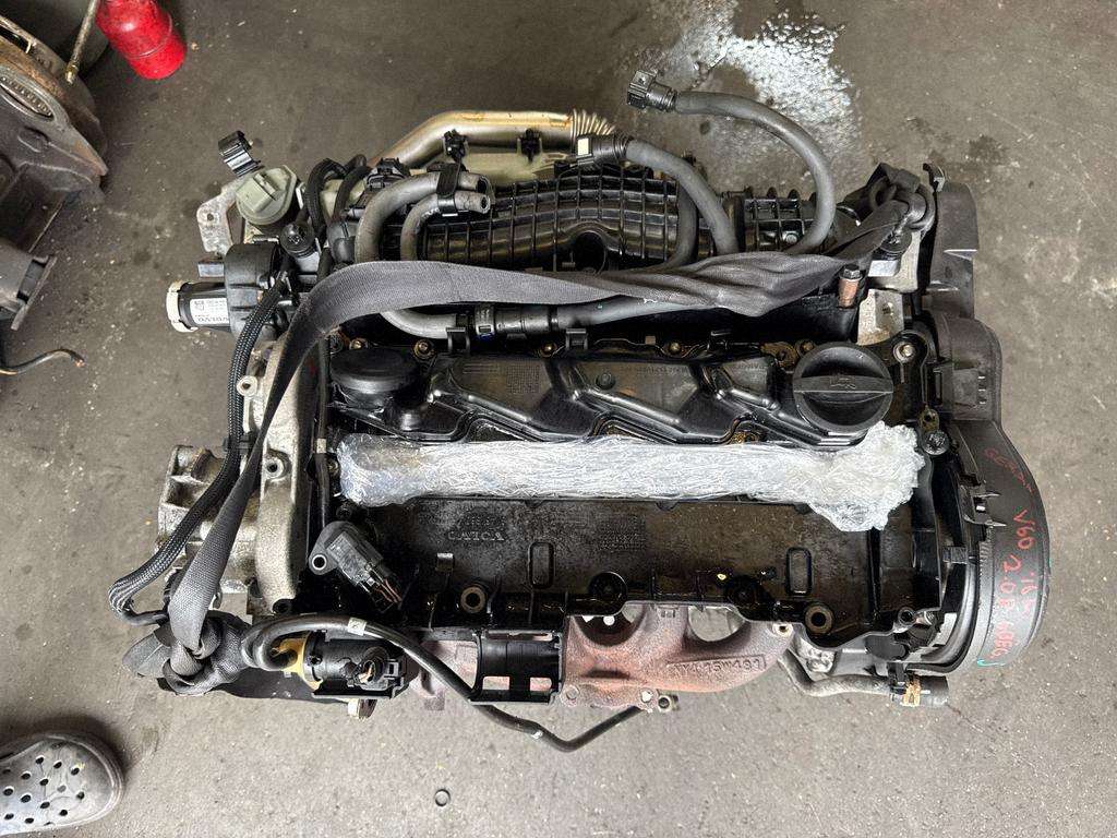 Volvo V60, D4204T9, коробка передач, двигатель