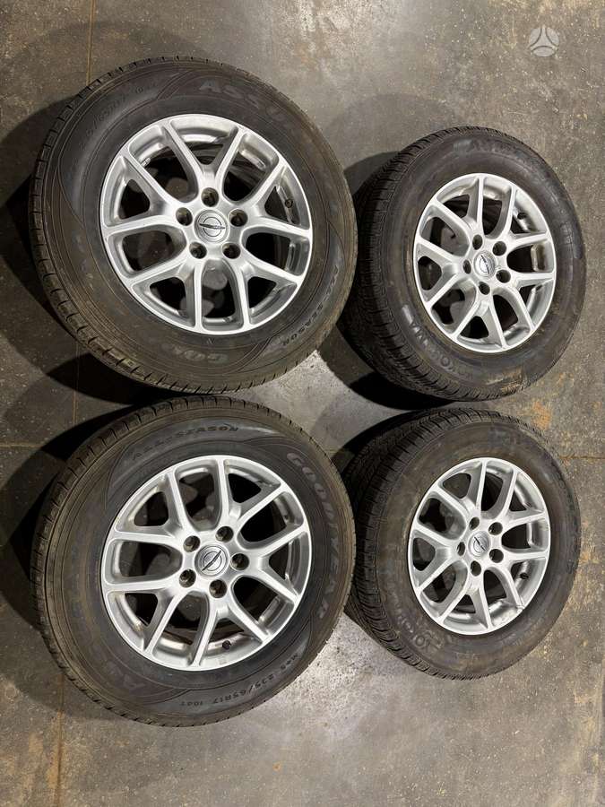 Chrysler Pacifica, light alloy, R17