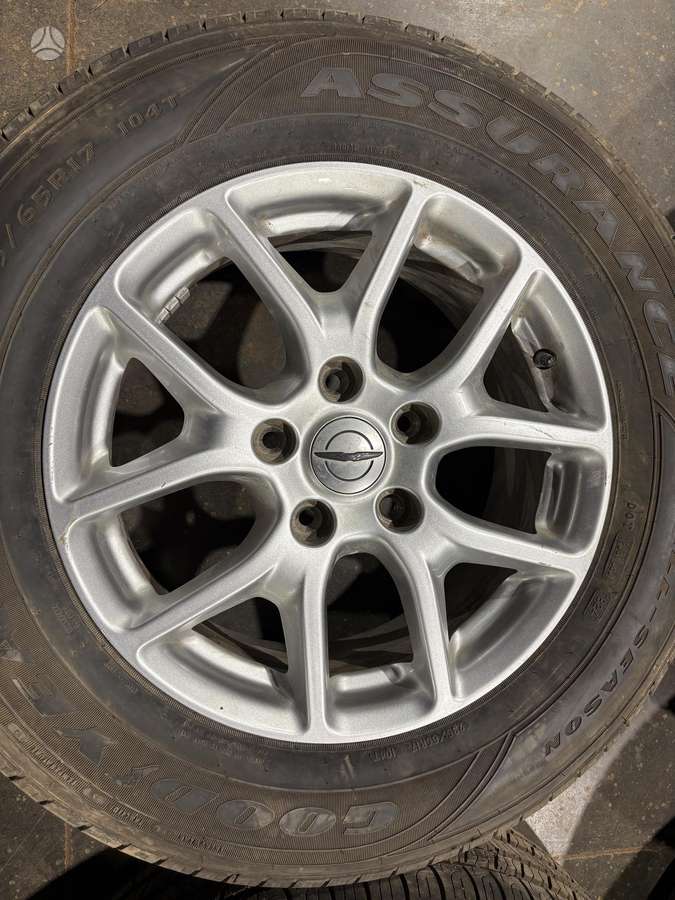 Chrysler Pacifica, light alloy, R17